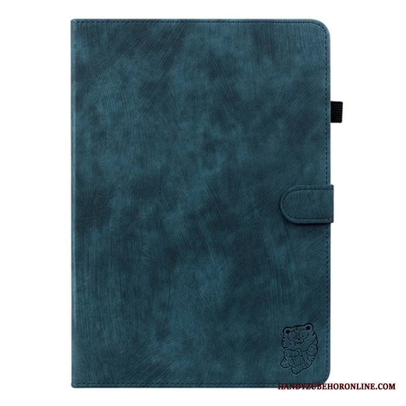 Kotelot Samsung Galaxy Tab S11 Vintage-mokkanahkaefekti