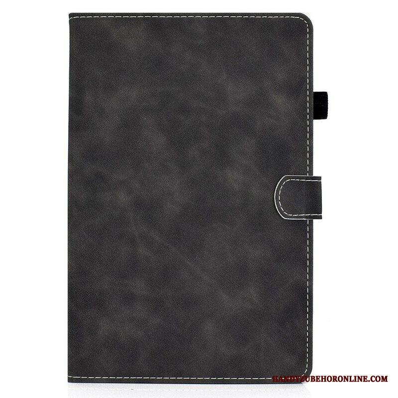 Kotelot Samsung Galaxy Tab S8 / Tab S7 Vintage Design -nahkaefekti