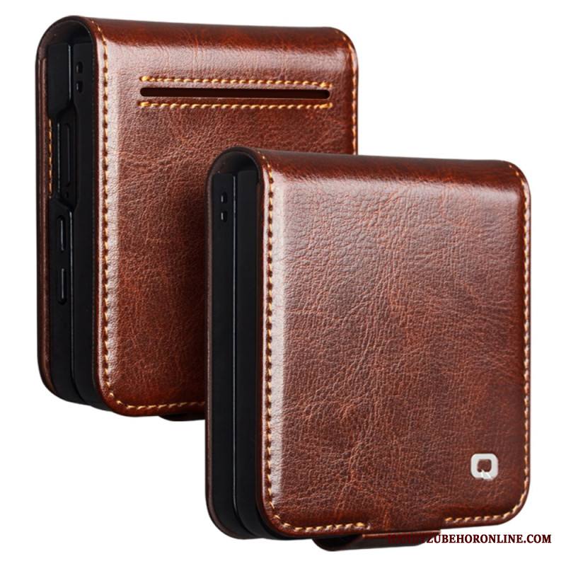 Kotelot Samsung Galaxy Z Flip 7 Qialino-korttikotelo