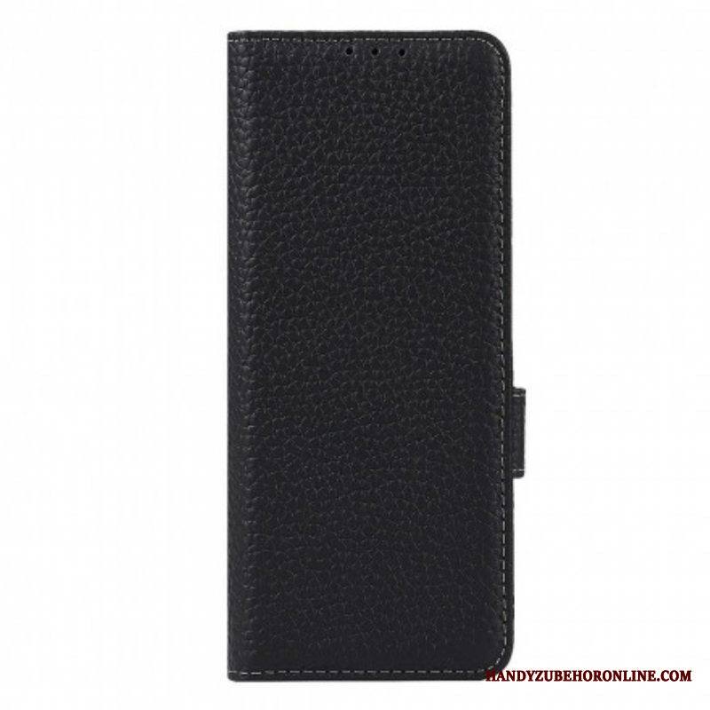 Kotelot Samsung Galaxy Z Fold 3 5G Aitoa Litsi-nahkaa