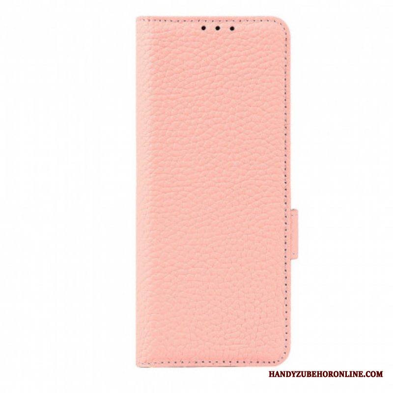 Kotelot Samsung Galaxy Z Fold 3 5G Aitoa Litsi-nahkaa