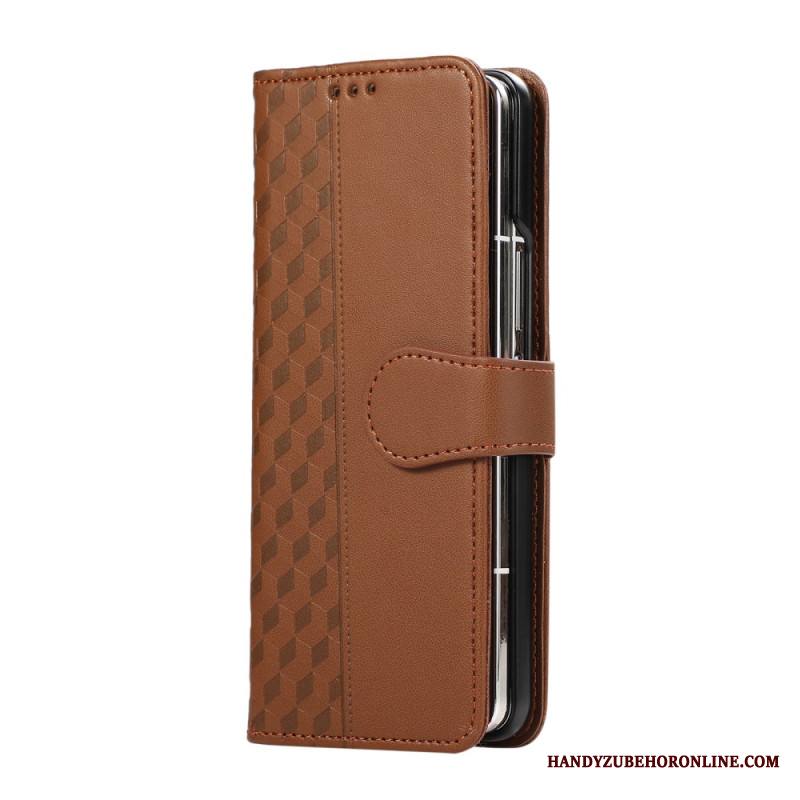 Kotelot Samsung Galaxy Z Fold 7 Puhelinkuoret Kohokuvioitu Hihnalla