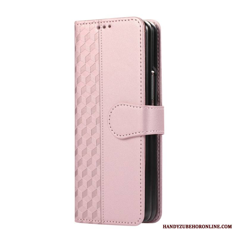 Kotelot Samsung Galaxy Z Fold 7 Puhelinkuoret Kohokuvioitu Hihnalla