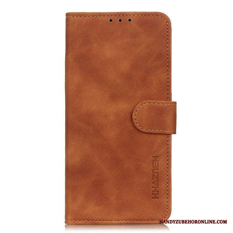 Kotelot Sony Xperia 1 IV Khazneh Vintage Nahkaefekti