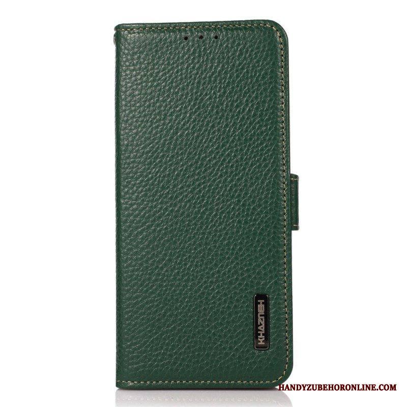 Kotelot Sony Xperia 10 IV Litsi Nahka Khazneh Rfid