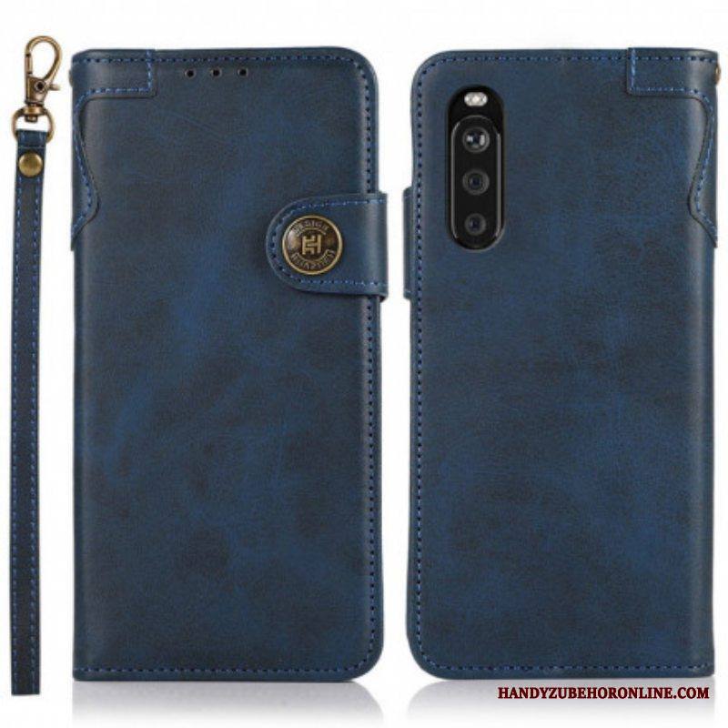 Kotelot Sony Xperia 5 III Khazneh Magneettipainike
