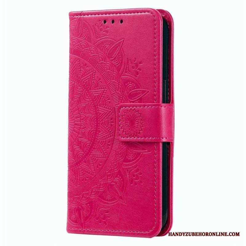 Kotelot Sony Xperia 5 IV Suojaketju Kuori Strappy Sun Mandala