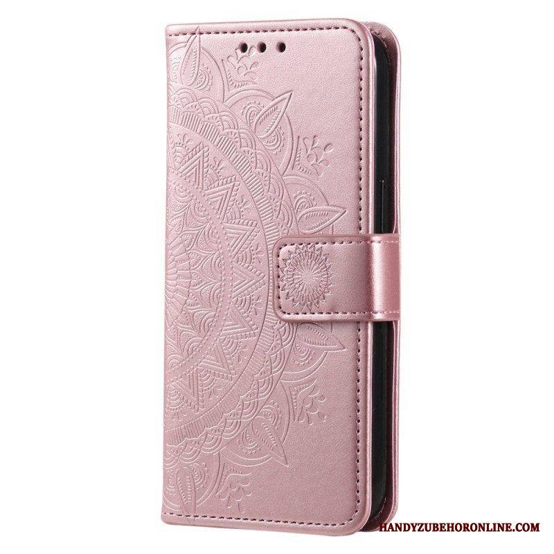 Kotelot Sony Xperia 5 IV Suojaketju Kuori Strappy Sun Mandala