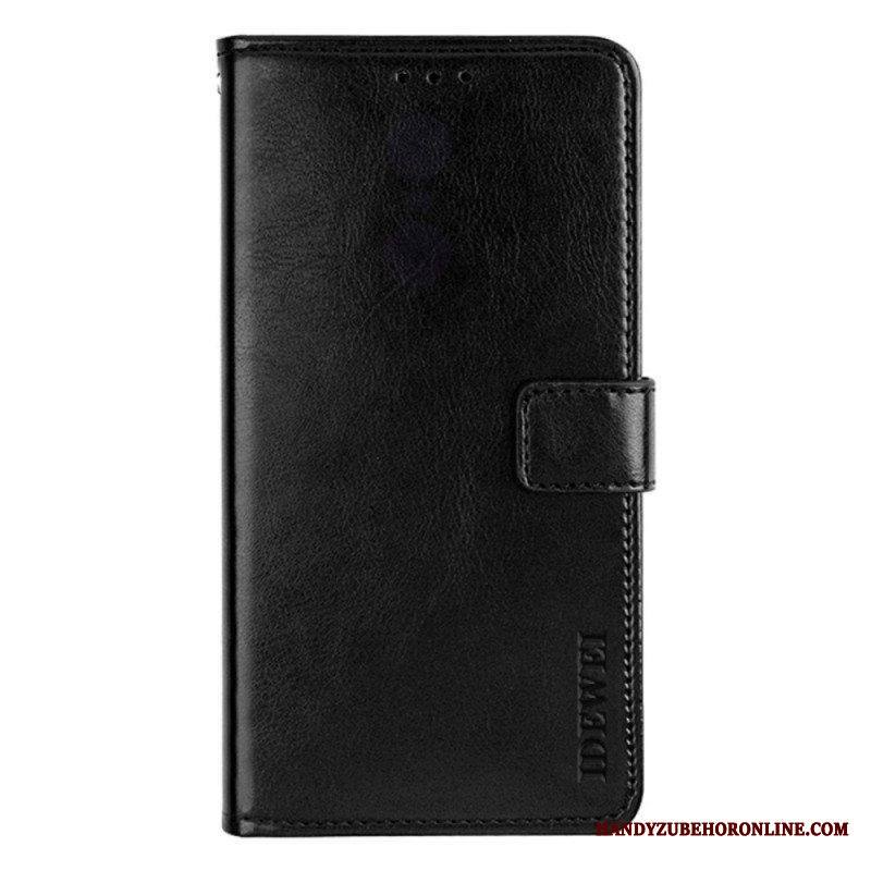 Kotelot Xiaomi 12 Pro Nahkajäljitelmä Idewei