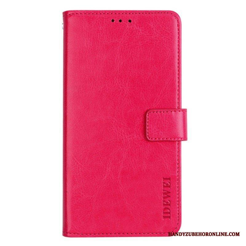 Kotelot Xiaomi 12 Pro Nahkajäljitelmä Idewei