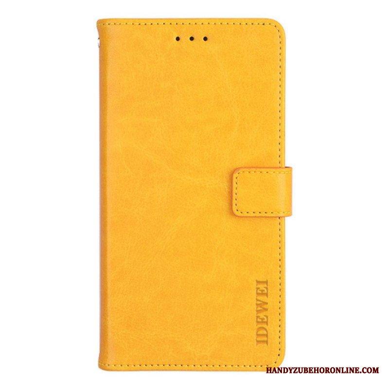 Kotelot Xiaomi 12 Pro Nahkajäljitelmä Idewei