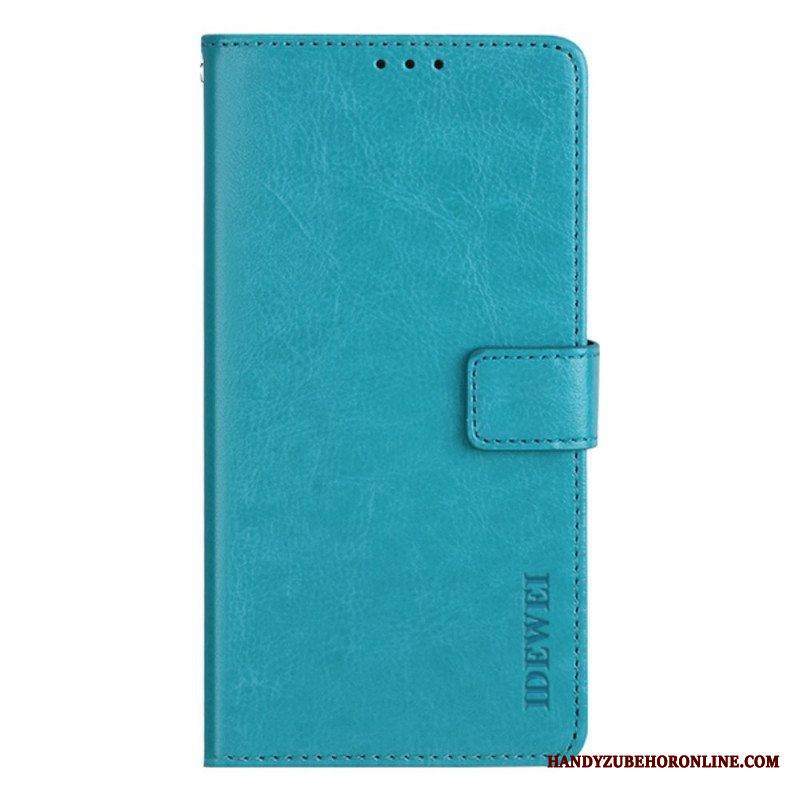Kotelot Xiaomi 12 Pro Nahkajäljitelmä Idewei