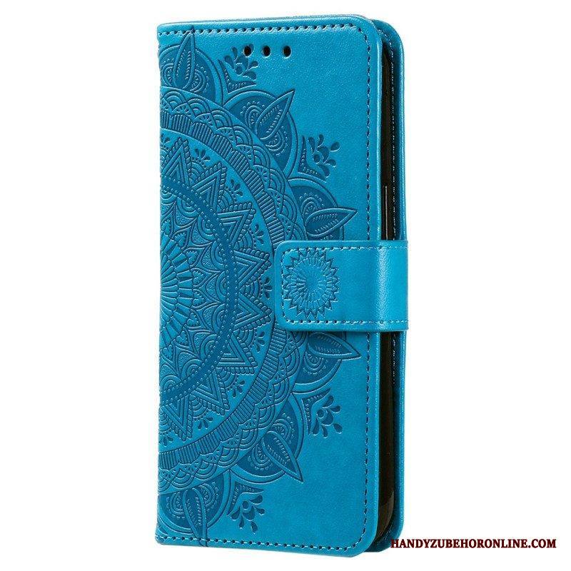 Kotelot Xiaomi 12T / 12T Pro Mandala-aurinko Kaulanauhalla