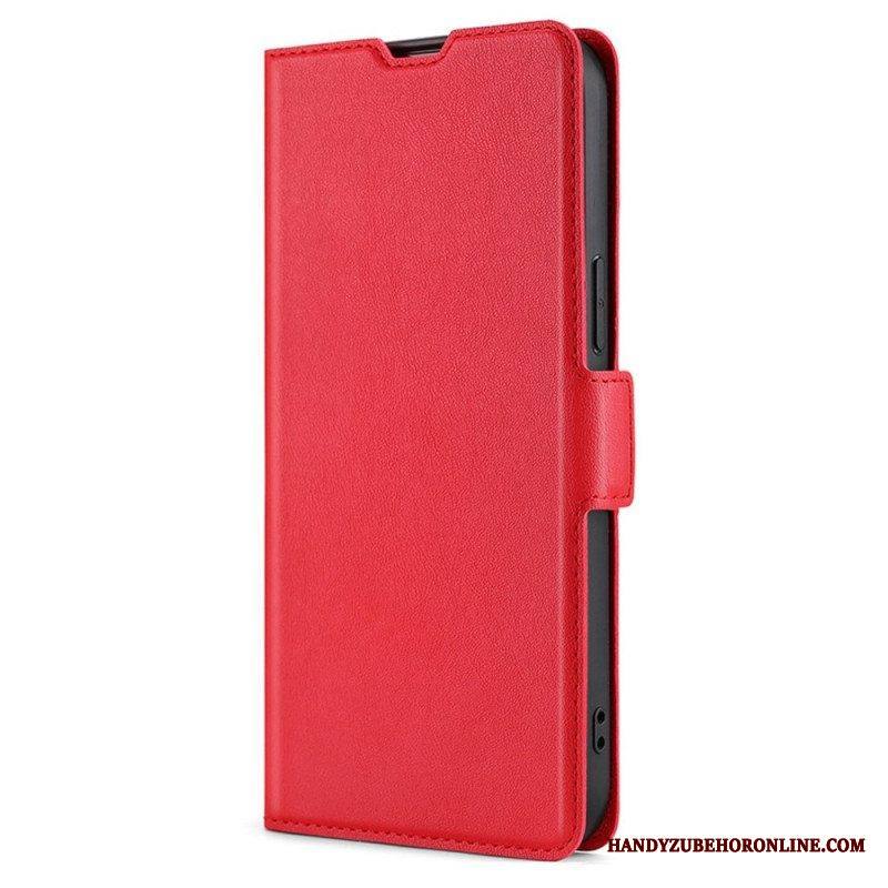 Kotelot Xiaomi 12T / 12T Pro Ultra Fine Faux Nahka
