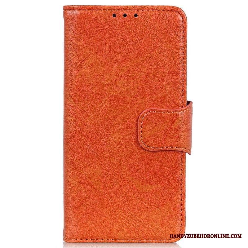 Kotelot Xiaomi 13 Halkaistu Nappan Nahka