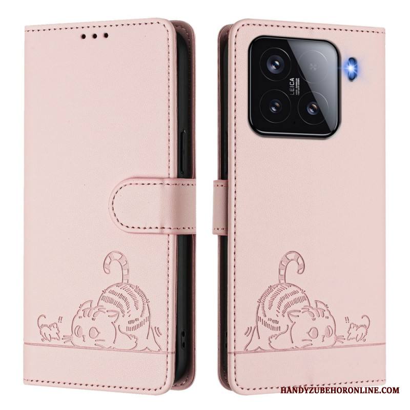 Kotelot Xiaomi 15 Hihna Ja Rfid-suoja