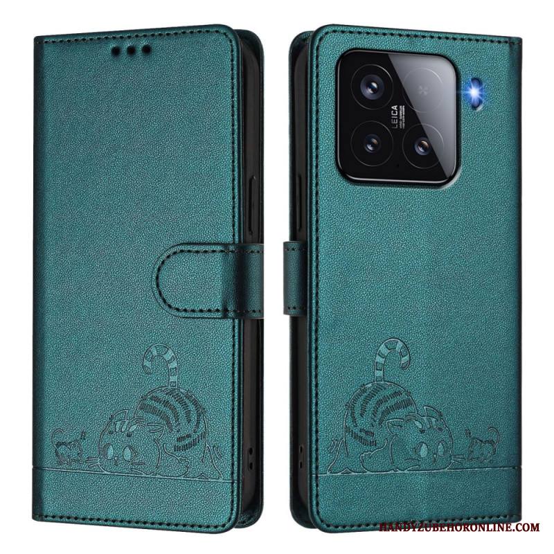 Kotelot Xiaomi 15 Hihna Ja Rfid-suoja