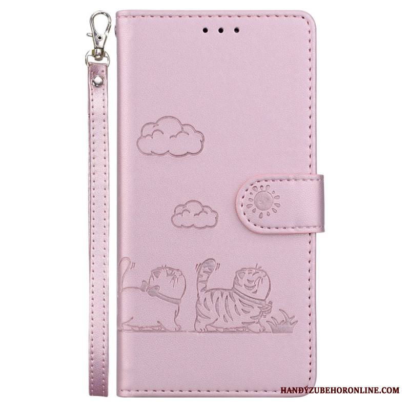 Kotelot Xiaomi 15 Kissakuvioinen Hihna Suojakuori