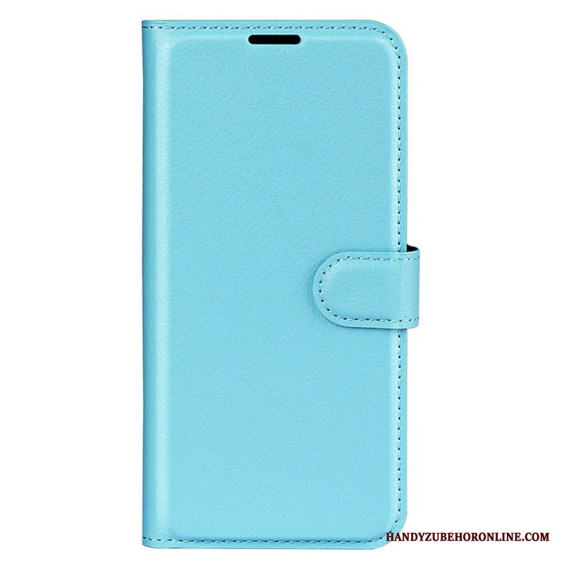 Kotelot Xiaomi 15 Pro Klassinen Litsi-keinonahkanauha