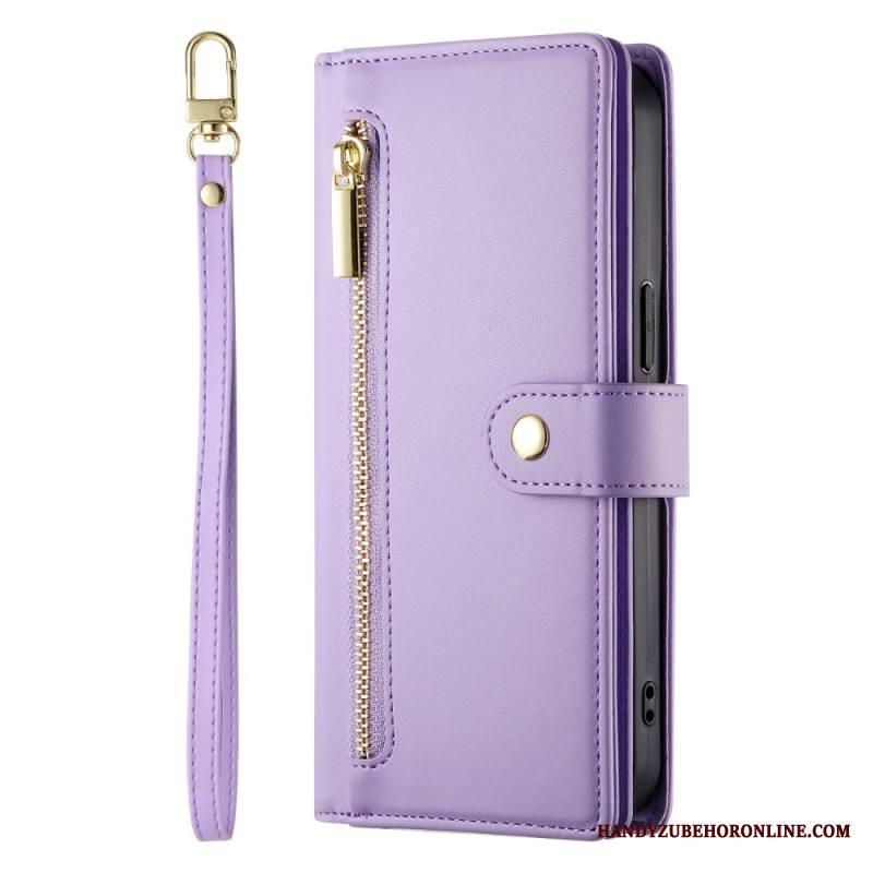 Kotelot Xiaomi 15 Pro Lompakko Jossa Hihna Ja Olkahihna Suojakuori