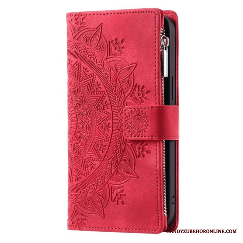 Kotelot Xiaomi 15 Pro Mandala-mokkanahkainen Lompakko Suojakuori
