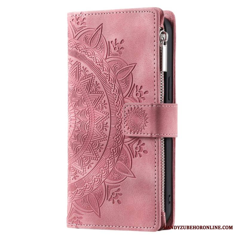 Kotelot Xiaomi 15 Pro Mandala-mokkanahkainen Lompakko Suojakuori