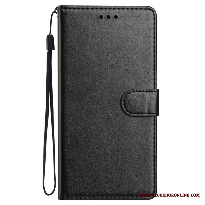 Kotelot Xiaomi 15 Pro Puhelinkuoret Keinonahkaa Hihnalla