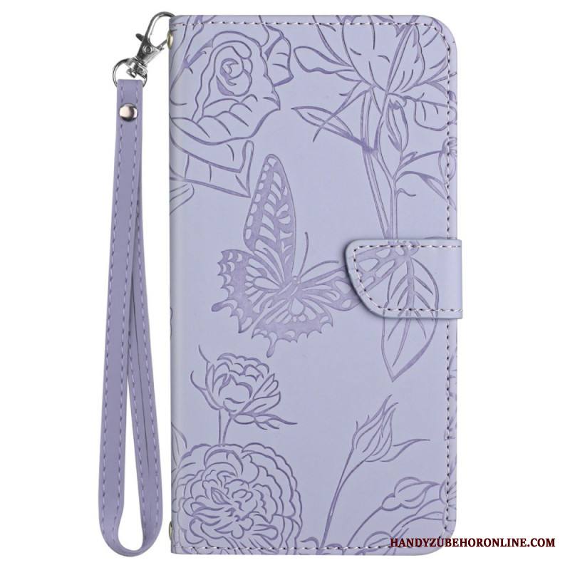 Kotelot Xiaomi 15 Ultra Perhoskuvioinen Hihna