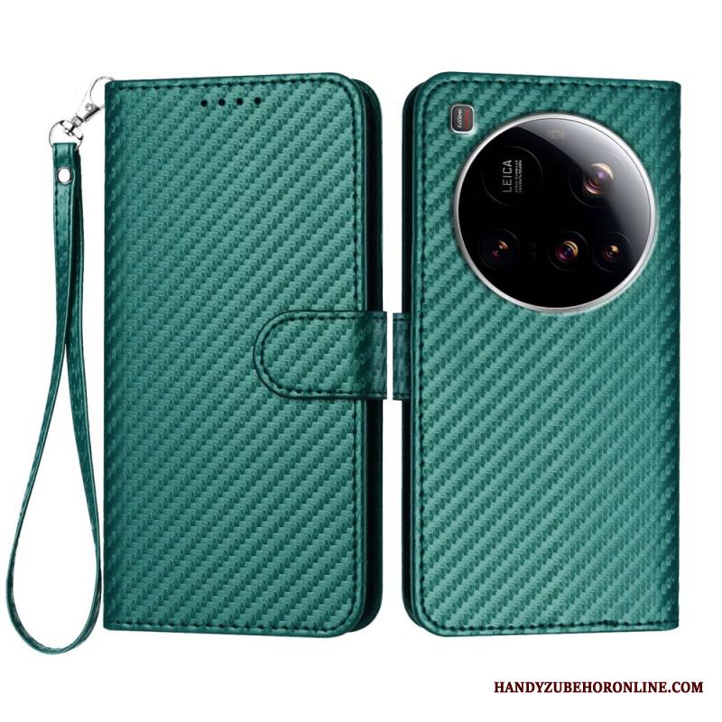 Kotelot Xiaomi 15 Ultra Puhelinkuoret Teksturoitu Hiilikuitu