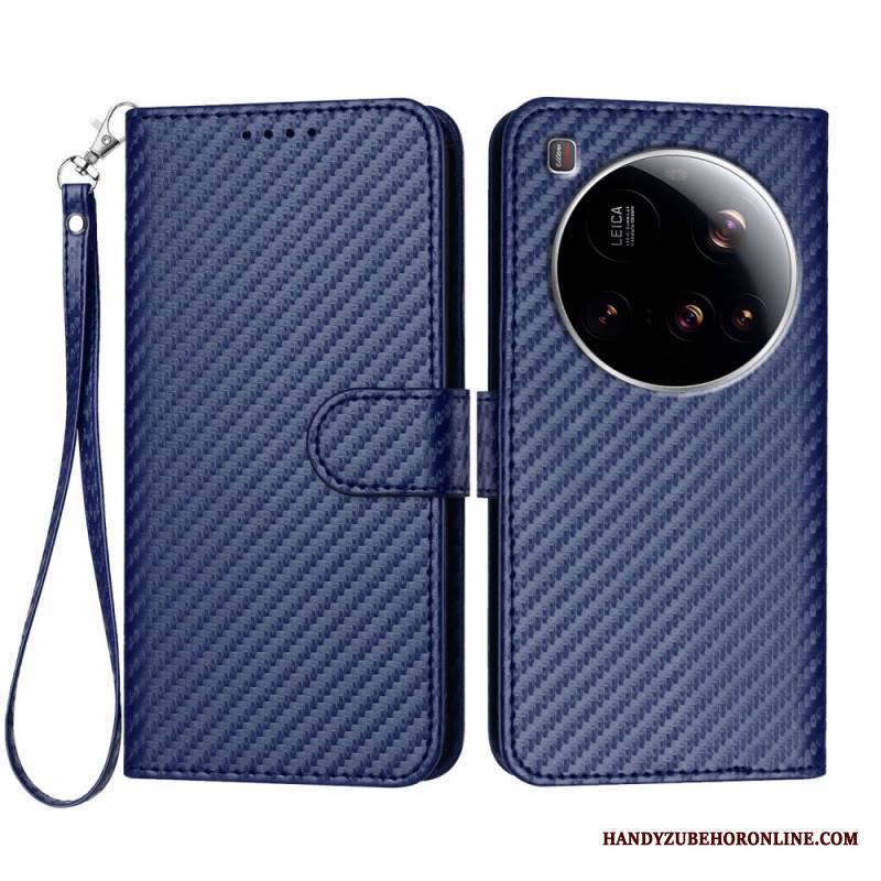 Kotelot Xiaomi 15 Ultra Puhelinkuoret Teksturoitu Hiilikuitu