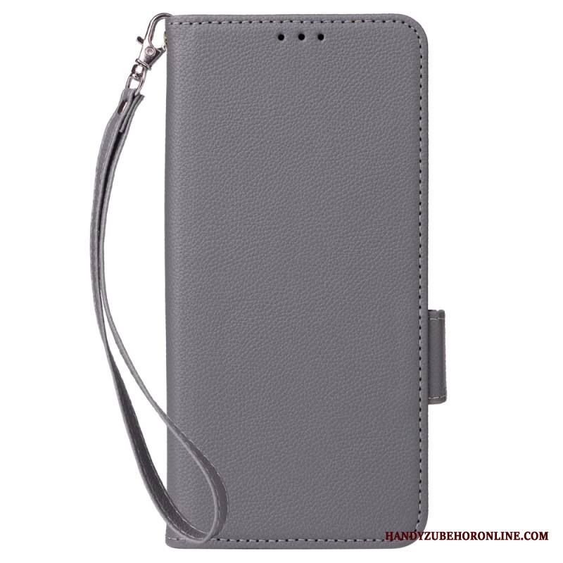 Kotelot Xiaomi 15t Keinonahkaa Hihnalla