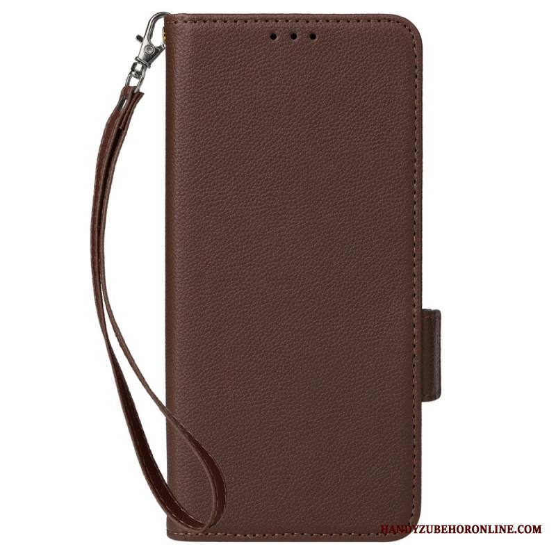 Kotelot Xiaomi 15t Keinonahkaa Hihnalla