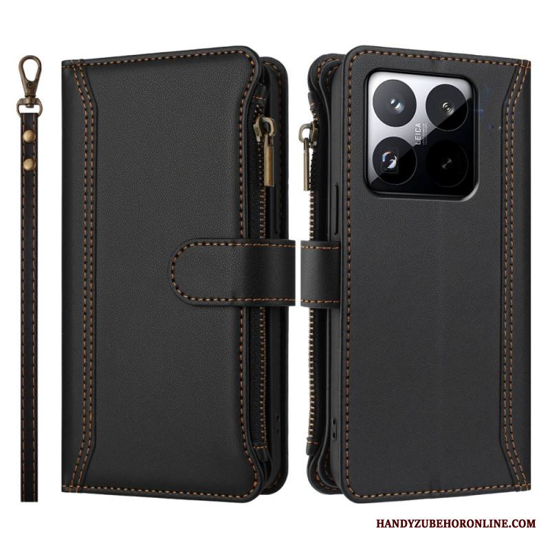 Kotelot Xiaomi 15t Lompakko Hihnalla