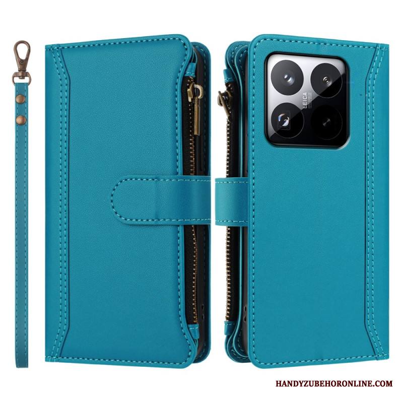 Kotelot Xiaomi 15t Lompakko Hihnalla