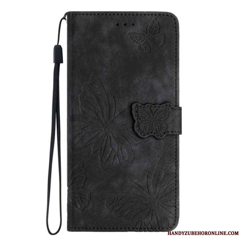 Kotelot Xiaomi 15t Perhoskuvio Ja Mokkanahkakuvio