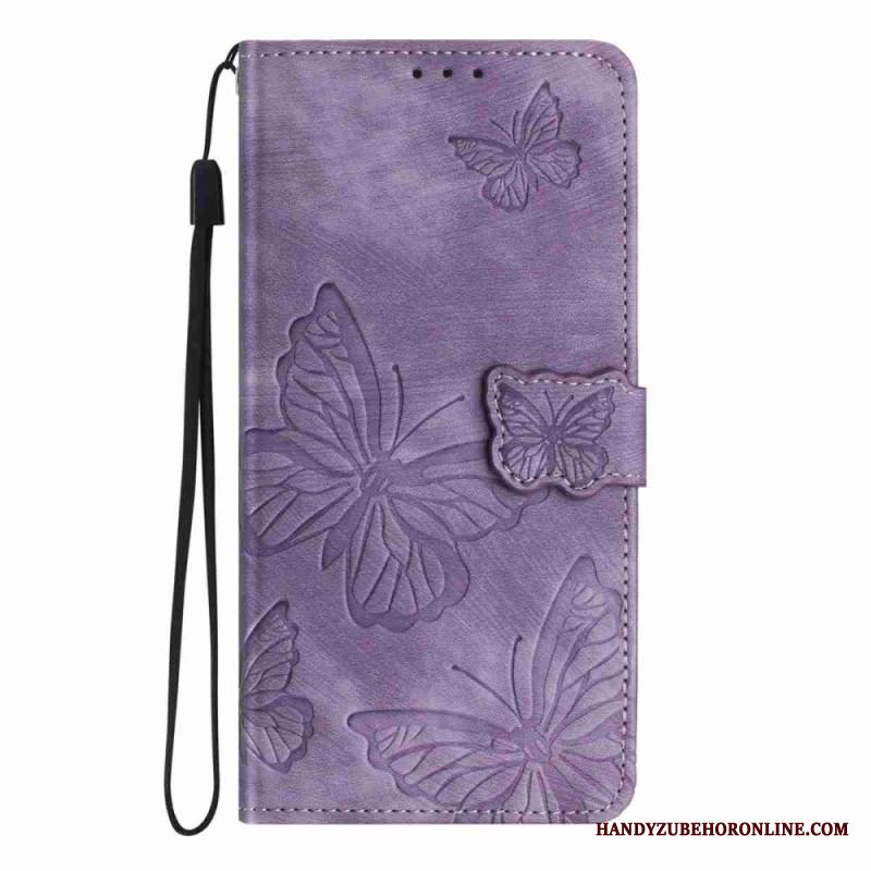 Kotelot Xiaomi 15t Perhoskuvio Ja Mokkanahkakuvio