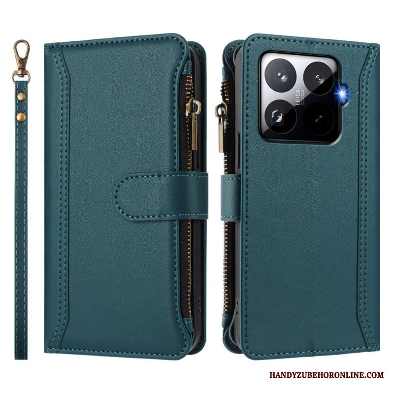 Kotelot Xiaomi 15t Pro Hihnallinen Lompakko