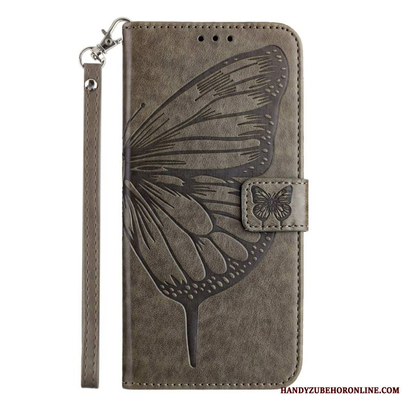 Kotelot Xiaomi 17 Perhoskuvio Ja Hihna