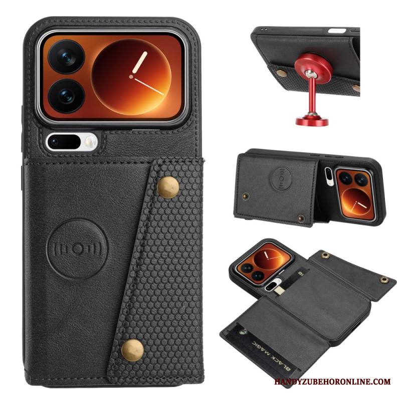 Kotelot Xiaomi 17 Pro Korttikotelo Ja Teline Suojakuori