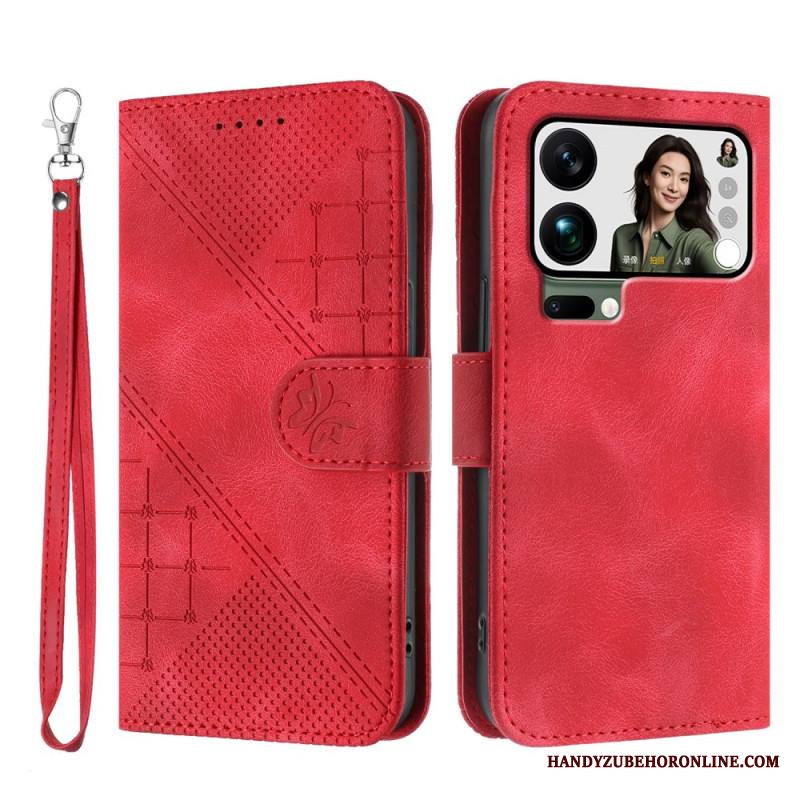 Kotelot Xiaomi 17 Pro Max Perhos- Ja Geometrinen Kuvio