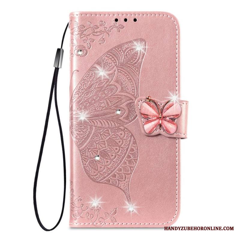 Kotelot Xiaomi 17 Pro Max Perhosia Ja Strasseja