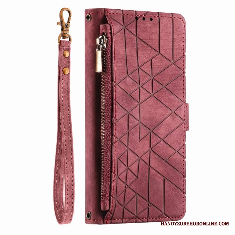 Kotelot Xiaomi 17 Pro Max Puhelinkuoret Geometrinen Kuviollinen Lompakko