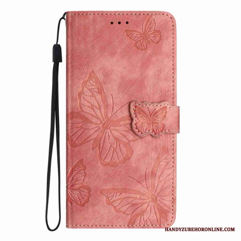 Kotelot Xiaomi 17 Pro Max Puhelinkuoret Mokkanahkakuvioinen Perhoskuvio