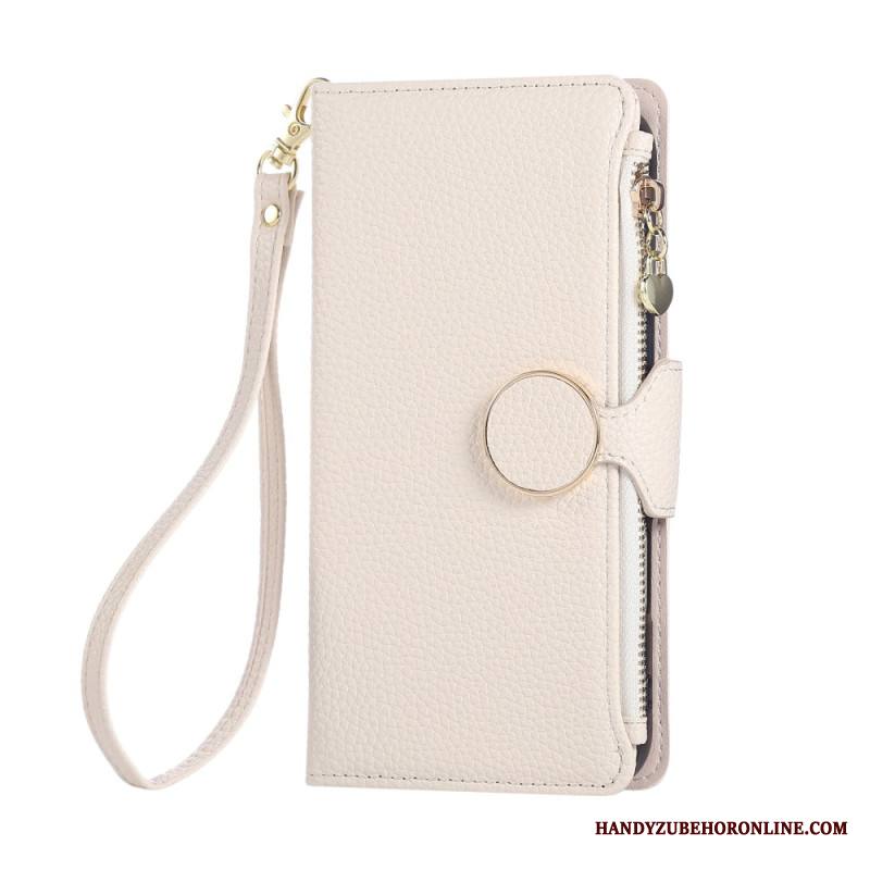 Kotelot Xiaomi 17 Pro Max Vintage Vetoketjullinen Lompakko