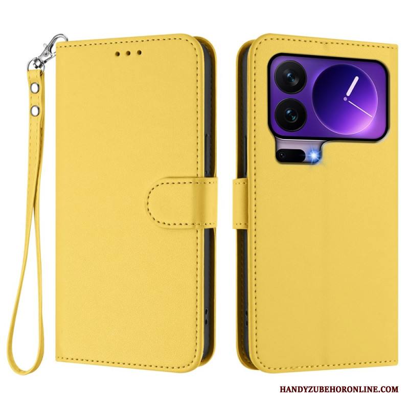 Kotelot Xiaomi 17 Pro Puhelinkuoret Yksivärinen Nahkakuvio