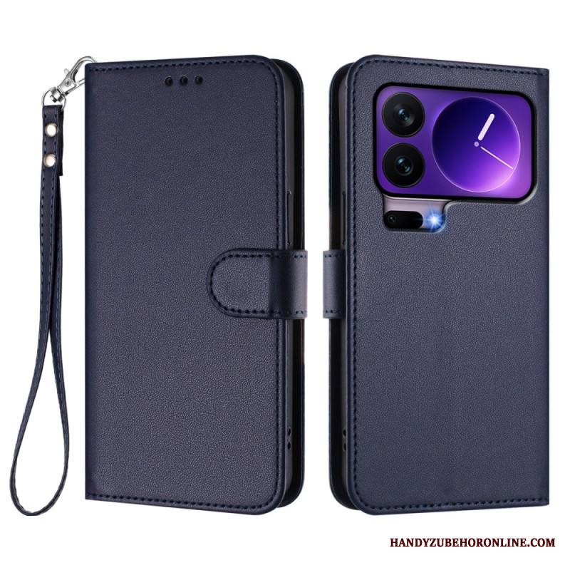 Kotelot Xiaomi 17 Pro Puhelinkuoret Yksivärinen Nahkakuvio