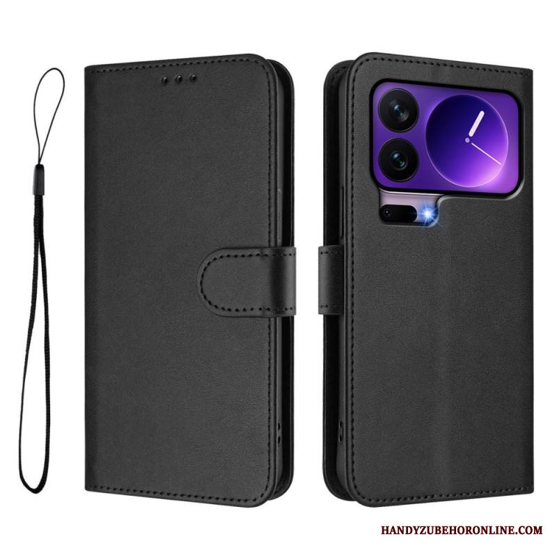 Kotelot Xiaomi 17 Pro Rfid-suojattu Nahkaefekti Suojakuori