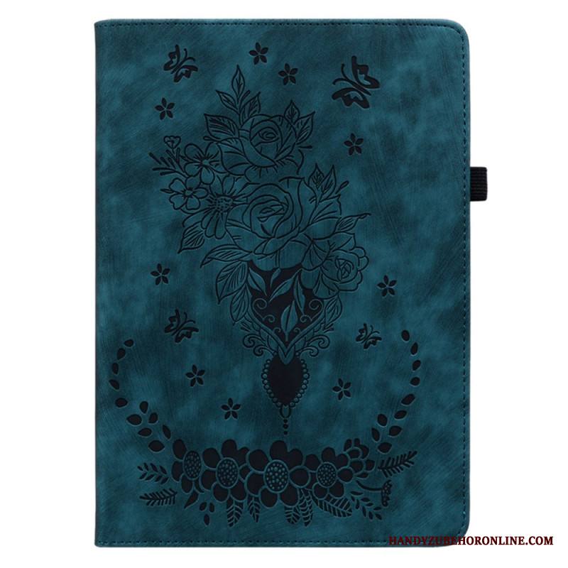 Kotelot Xiaomi Pad 6 Pro Vaaleanpunainen Nahkaefekti