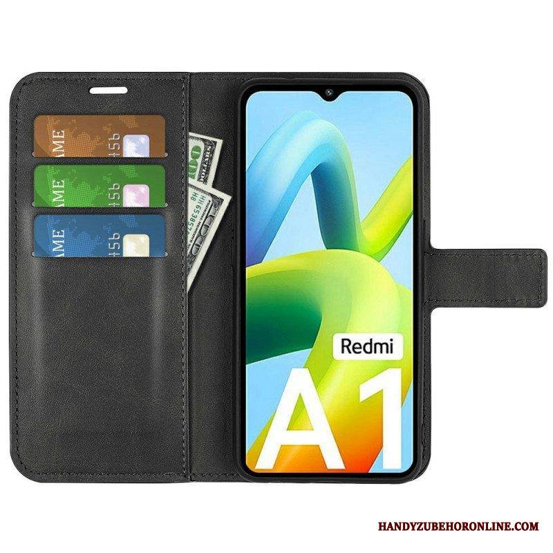 Kotelot Xiaomi Redmi A1 Erittäin Ohut Nahkaefekti