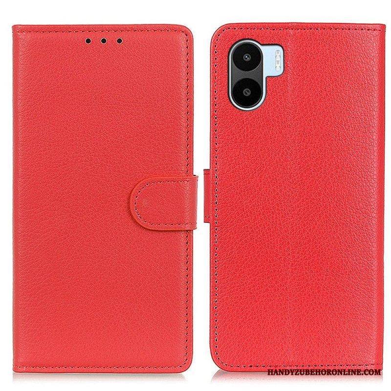 Kotelot Xiaomi Redmi A1 Litsi Tekonahkaa